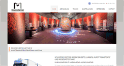 Desktop Screenshot of museumspartner.com
